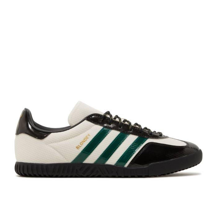 アディダス Adidas 【 Blondey Mccoy X A.b. Gazelle Indoor 'Noble Green' Men Chalk White/Noble Green/Core Black 】 ガゼル メンズ 白色 ホワイト green 緑・グリーン コア 黒色 ブラック｜スニケス