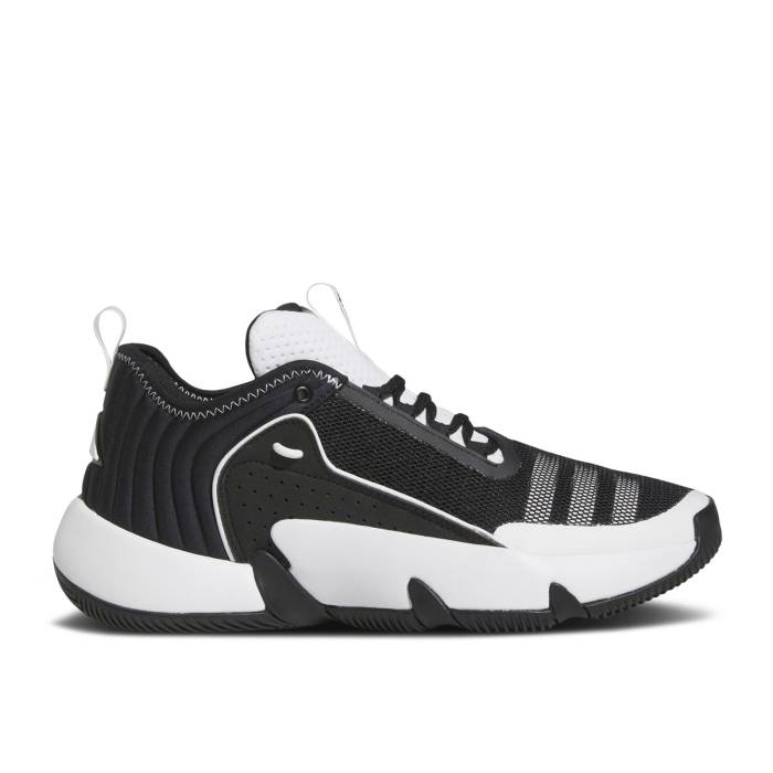 アディダス Adidas 【 Trae Unlimited \u0027Black White\u0027 Men Core Black/Cloud White/Core Black 】 メンズ 中核グループ 黒いこと 黒いこと 白いこと 白いこと