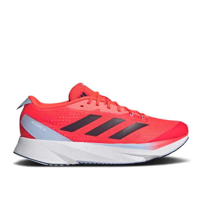 アディダス Adidas 【 Adizero Sl \u0027Solar Red\u0027 Men Solar Red/Legend Ink/Blue Dawn 】 アディゼロ メンズ Red 赤・赤いこと Legend 言い伝え 青味 青み