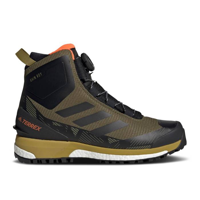 アディダス Adidas 【 Terrex Conrax Boa Rain.rdy 'Focus Olive' Men Focus Olive/Core Black/Pulse Olive 】 メンズ olive オリーブ コア 黒色 ブラック｜スニケス