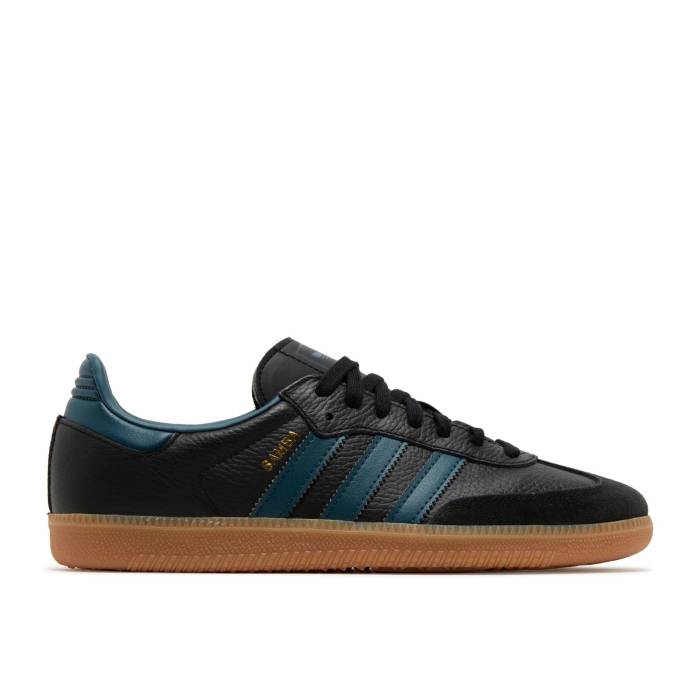 アディダス Adidas 【 Wmns Samba Og Black Arctic Night Women Core Black/Arctic Night/Gum 3 】 サンバ レディース コア 黒色 ブラック ナイト