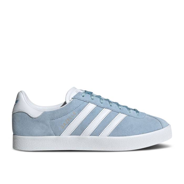 アディダス Adidas 【 Gazelle 85 Clear Sky Men Clear Sky/Cloud White/Gold Metallic 】 ガゼル メンズ スカイ 白色 ホワイト ゴールド