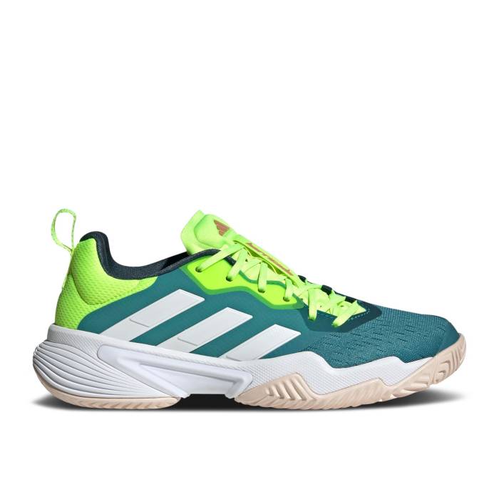 アディダス Adidas 【 Wmns Barricade \u0027Arctic Fusion\u0027 Women Arctic Fusion/Cloud White/Wonder Clay 】 防柵 レディース Fusion 核融合反応 白いこと 白いこと