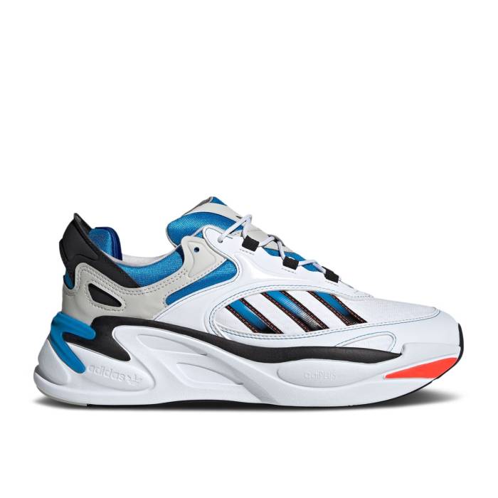 アディダス Adidas 【 Ozmorph 'White Bright Blue' Men Cloud White/Bright Blue/Core Black 】 メンズ 白色 ホワイト 青色 ブルー コア 黒色 ブラック