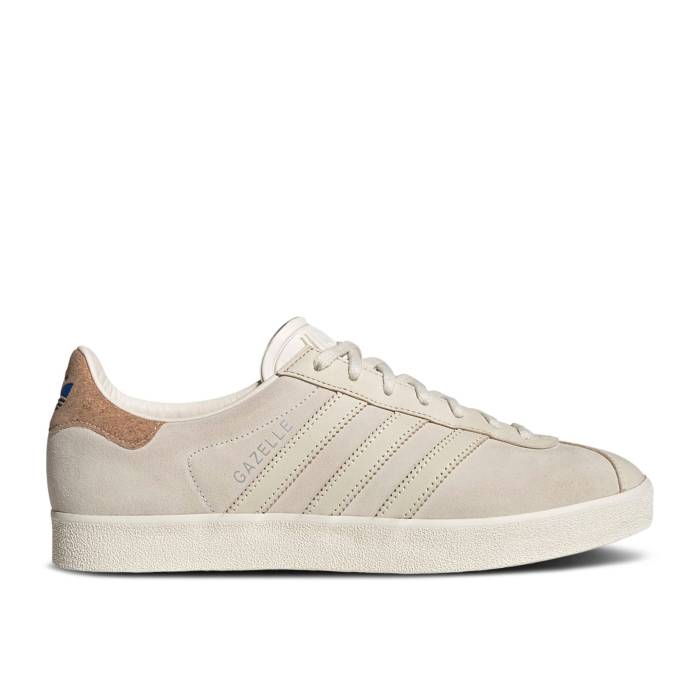 アディダス Adidas 【 Gazelle 85 \u0027Wonder White Cork\u0027 Men Wonder White/Chalk White/Silver Metallic 】 ガゼル 白いこと 白いこと メンズ 白いこと 白いこと Silver しろがね色・しろがね色 メンズ靴-スニーカー