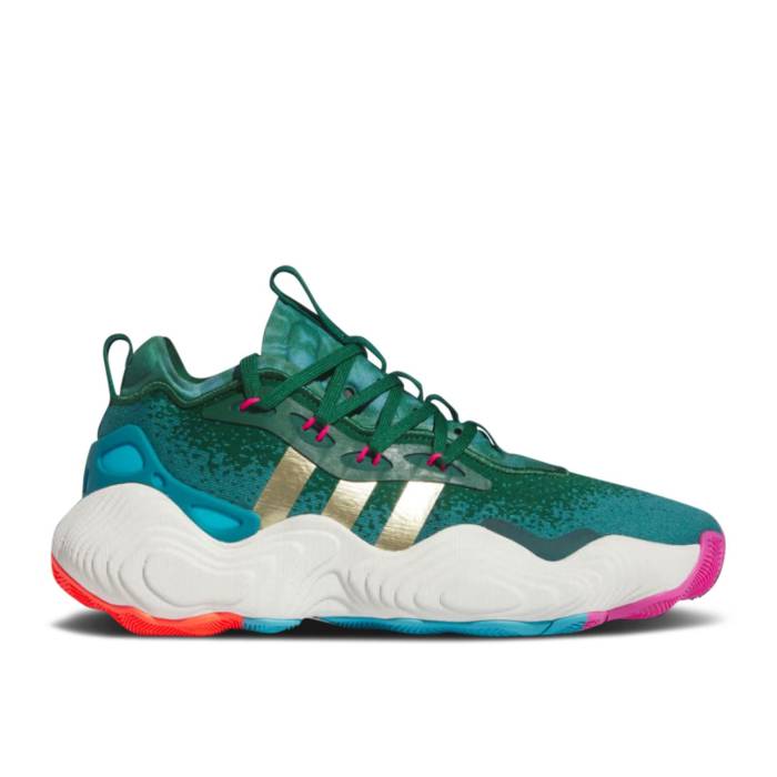 アディダス Adidas 【 Trae Young 3 96 Olympics Men Team Dark Green/Gold Metallic/Arctic Fusion 】 メンズ Team チーム green 緑・グリーン ゴールド Fusion フュージョン