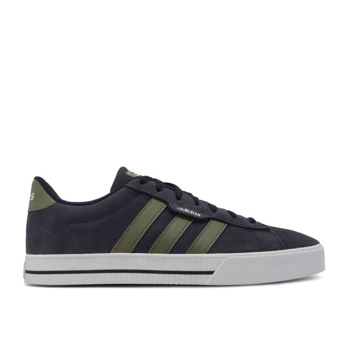 アディダス Adidas 【 Daily 3.0 \u0027Navy Olive Green\u0027 Men Navy/Olive Green/Cloud White 】 olive オリーブ メンズ 紺色 米国海軍 olive オリーブ green 緑・緑であること 白いこと 白いこと