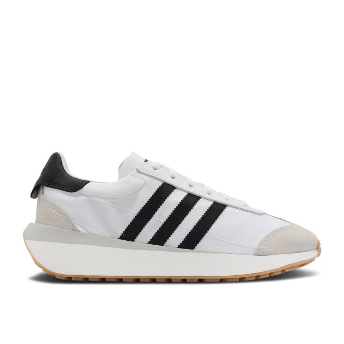 アディダス Adidas 【 Country Xlg \u0027White Black\u0027 Men Cloud White/Core Black/Grey One 】 カントリー メンズ 白いこと 白いこと 中核グループ 黒いこと 黒いこと 薄墨色 薄墨色