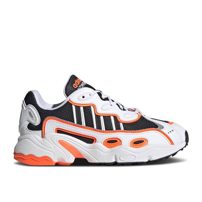 アディダス Adidas 【 Wmns Ozweego Og \u0027White Carbon Orange\u0027 Women Solar Orange/Carbon/Cloud White 】 炭素 レディース orange 橙・オレンジ色 炭素 白いこと 白いこと