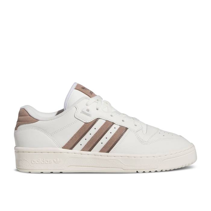 アディダス Adidas 【 Rivalry Low \u0027White Chalky Brown\u0027 Men Core White/Chalky Brown/Off White 】 メンズ 中核グループ 白いこと 白いこと 赤銅色 赤銅色