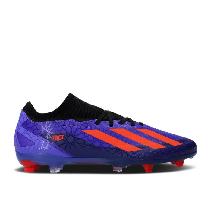 アディダス Adidas 【 X Crazyfast Salah.3 Fg 'Egyptian Nights Pack' Men Purple Rush/Solar Red/Victory Blue 】 メンズ Purple 紫・パープル rush ラッシュ Red 赤・レッド Victory ビクトリー 青色 ブルー|スニケス