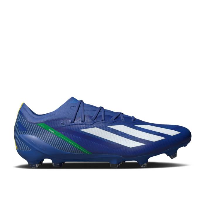 アディダス Adidas 【 X Crazyfast.1 Fg \u0027Brazil\u0027 Men Royal Blue/Cloud White/Yellow 】 メンズ 青み 青色 白いこと 白いこと yellow 黄味がかった・黄色