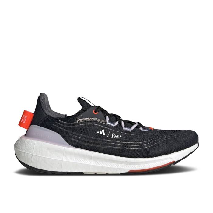 アディダス Adidas 【 Parley X Ultraboost Light \u0027Black Solar Red\u0027 Men Core Black/Cloud White/Grey Five 】 メンズ 中核グループ 黒いこと 黒いこと 白いこと 白いこと 薄墨色 薄墨色
