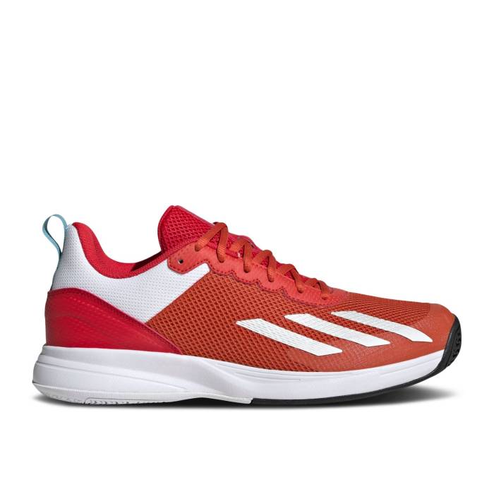アディダス Adidas 【 Courtflash Speed \u0027Preloved Red\u0027 Men Preloved Red/Cloud White/Core Black 】 Speed す早さ メンズ Red 赤・赤いこと 白いこと 白いこと 中核グループ 黒いこと 黒いこと