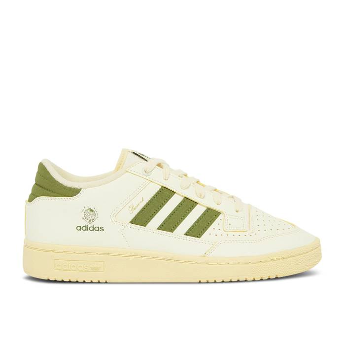 アディダス Adidas 【 End. X Centennial Low \u0027Consortium Cup - Present\u0027 Men Cream White/Focus Olive/Gum 】 メンズ 皮膚軟化剤 白いこと 白いこと olive オリーブ