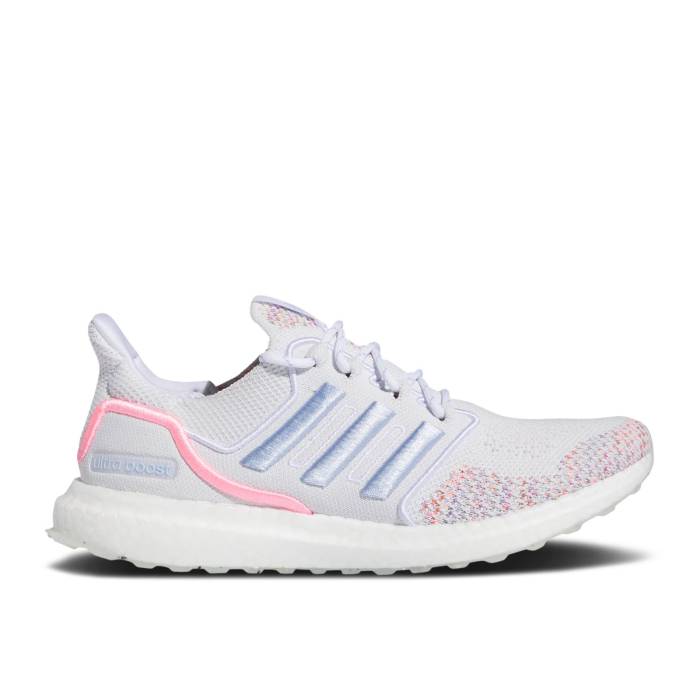 アディダス Adidas 【 Wmns Ultraboost 1.0 \u0027White Blue Dawn Pink\u0027 Women Cloud White/Blue Dawn/Beam Pink 】 青味 青み レディース 白いこと 白いこと 青味 青み pink サクラ色
