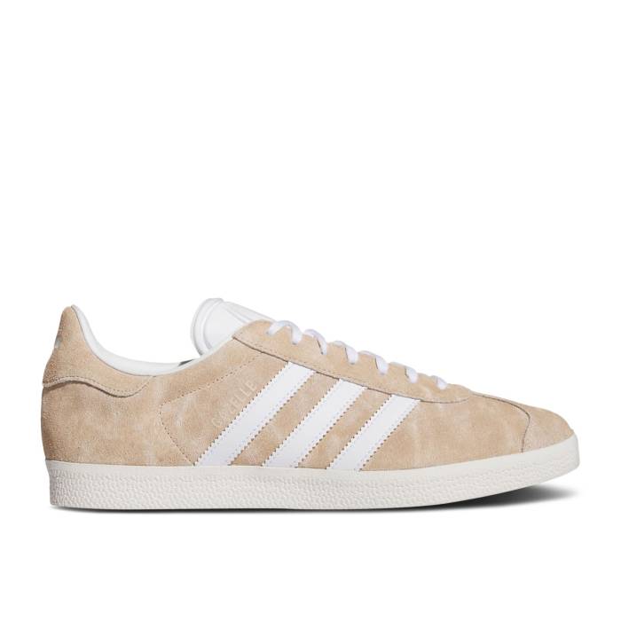 アディダス Adidas 【 Gazelle \u0027Washed Beige\u0027 Men Magic Beige/Cloud White/Magic Beige 】 ガゼル メンズ 神通力 ベージュ 白いこと 白いこと