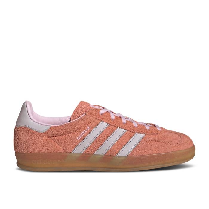 アディダス Adidas 【 Wmns Gazelle Indoor \u0027Wonder Clay Gum\u0027 Women Wonder Clay/Clear Pink/Gum 3 】 ガゼル レディース pink サクラ色
