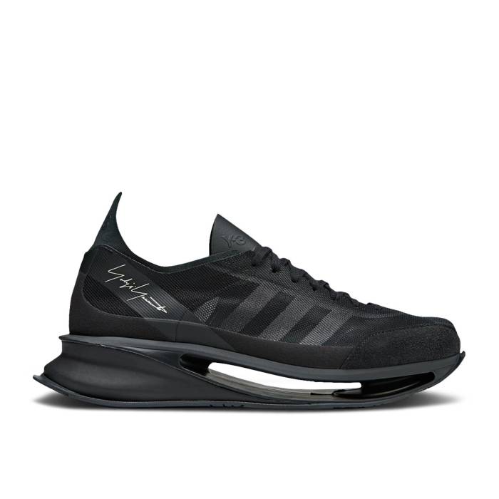 アディダス Adidas 【 Y-3 S-Gendo Run Triple Black Men Black/Black/Black 】 ラン メンズ 黒色 ブラック