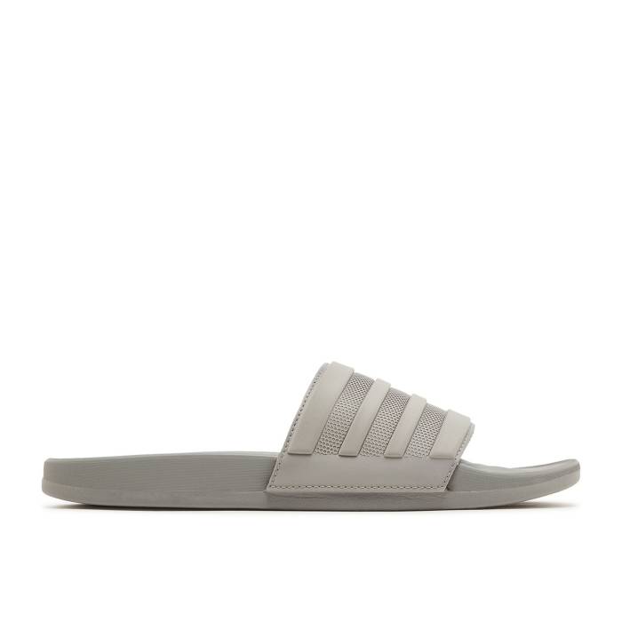 アディダス Adidas 【 Adilette Comfort Slide \u0027Charcoal Solid Grey\u0027 Men Charcoal Solid Grey/Charcoal Solid Grey/Charcoal Solid Grey 】 アディレッタ Slide サンダル 益荒男 メンズ 暗灰色 益荒男 薄墨色 薄墨色