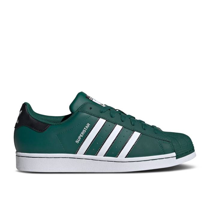 アディダス Adidas 【 Superstar \u0027Collegiate Green White\u0027 Men Collegiate Green/Cloud White/Core Black 】 Superstar はやりっ子 green 緑・緑であること メンズ green 緑・緑であること 白いこと 白いこと 中核グループ 黒いこと 黒いこと スニーカー-メンズ靴