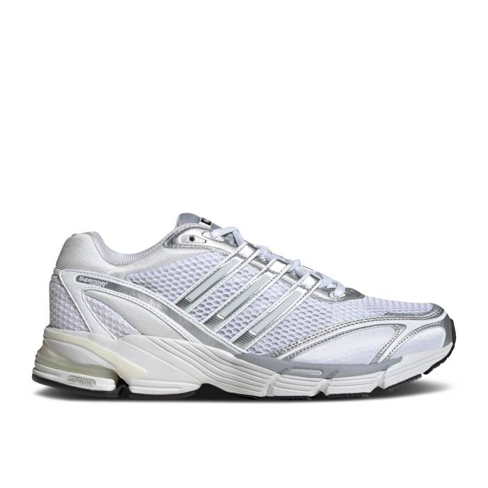 アディダス Adidas 【 Supernova Cushion 7 'White Silver Metallic' Men Cloud White/Silver Metallic/Crystal White 】 スーパーノバ・ノヴァ Silver 銀色・シルバー メンズ 白色 ホワイト Silver 銀色・シルバー