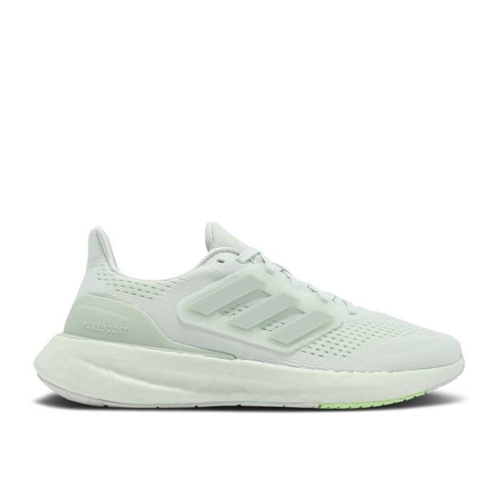 アディダス Adidas 【 Wmns Pureboost 23 \u0027Crystal Jade\u0027 Women Crystal Jade/Linen Green Metallic/Green Spark 】 レディース 翡翆・ジェード green 緑・緑であること