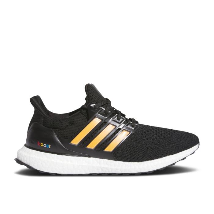 アディダス Adidas 【 Ultraboost 1.0 'Adicolor Pack - Black' Men Core Black/Team College Gold 2/Cloud White 】 メンズ コア 黒色 ブラック Team チーム カレッジ ゴールド 白色 ホワイト