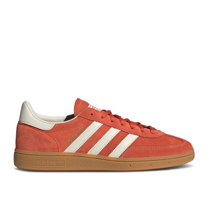 アディダス Adidas 【 Handball Spezial \u0027Preloved Red Gum\u0027 Men Preloved Red/Cream White/Crystal White 】 ハンドボール スペシアル Red 赤・赤いこと メンズ Red 赤・赤いこと 皮膚軟化剤 白いこと 白いこと