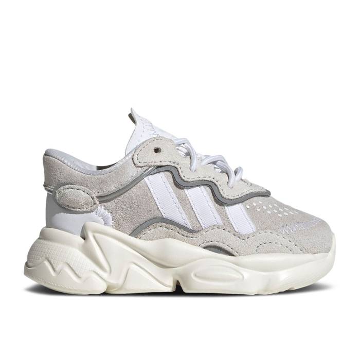 アディダス Adidas 【 Ozweego I \u0027Crystal Off White\u0027 Infant Crystal White/Cloud White/Off White 】 もの言う花 白いこと 白いこと
