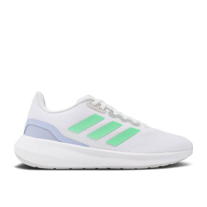 アディダス Adidas 【 Wmns Runfalcon 3.0 \u0027White Pulse Mint\u0027 Women Cloud White/Pulse Mint/Blue Dawn 】 レディース 白いこと 白いこと 青み 青色