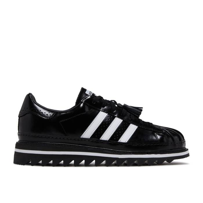 アディダス Adidas 【 Clot X Superstar \u0027Black White\u0027 Men Core Black/Cloud White/Core Black 】 クロット Superstar はやりっ子 メンズ 中核グループ 黒いこと 黒いこと 白いこと 白いこと