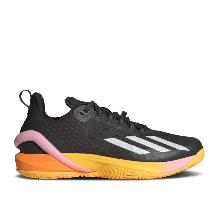 アディダス Adidas 【 Adizero Cybersonic \u00272024 Athlete Pack\u0027 Men Aurora Black/Zero Metallic/Spark 】 アディゼロ メンズ 黒いこと 黒いこと 無し