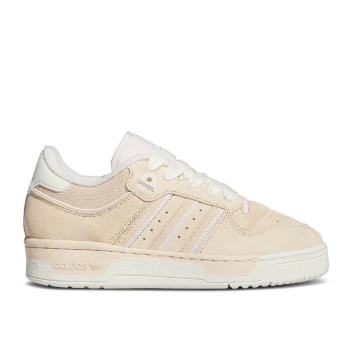 アディダス Adidas 【 Wmns Rivalry 86 Low \u0027Crystal Sand\u0027 Women Crystal Sand/Ivory/Crystal Sand 】 レディース 砂色・真砂 象牙色 靴-スニーカー-レディース靴