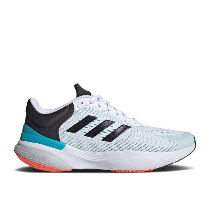 アディダス Adidas 【 Response Super 3.0 \u0027White Black Lucid Cyan\u0027 Men Cloud White/Core Black/Lucid Cyan 】 Response 受け答え 黒いこと 黒いこと メンズ 白いこと 白いこと 中核グループ 黒いこと 黒いこと シアン