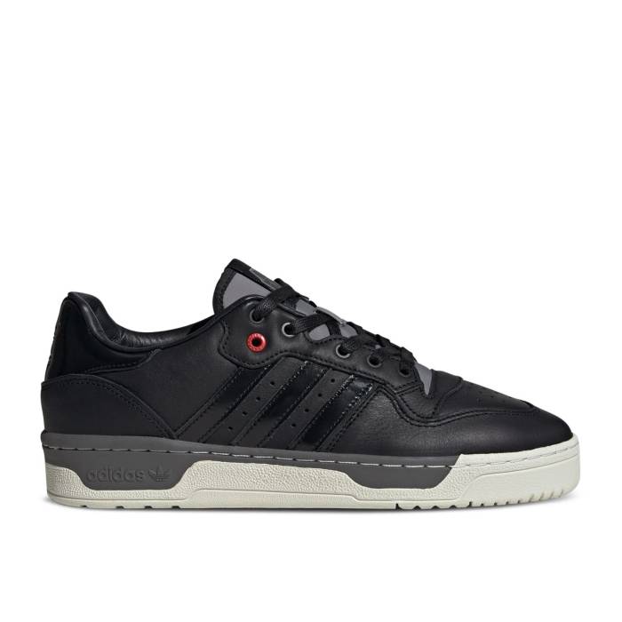 アディダス Adidas 【 Nice Kicks X Rivalry Low 'Core Black' Men Core Black/Core Black/White Tint 】 メンズ コア 黒色 ブラック 白色 ホワイト