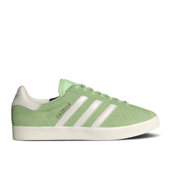 アディダス Adidas 【 Gazelle 85 Pastel Green Men Supplier Color/Cloud White/Off White 】 ガゼル メンズ 白色 ホワイト