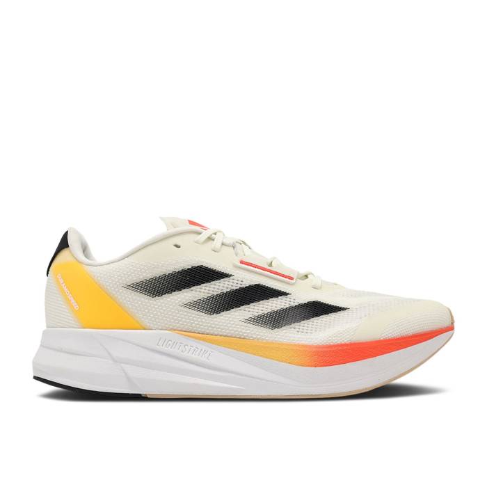 アディダス Adidas 【 Duramo Speed Ivory Pack Men Ivory/Core Black/Solar Red 】 Speed スピード メンズ アイボリー コア 黒色 ブラック Red 赤・レッド