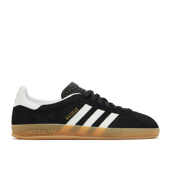 アディダス Adidas 【 Gazelle Indoor \u0027Black White Gum\u0027 Men Core Black/Cloud White/Gum 】 ガゼル 白いこと 白いこと メンズ 中核グループ 黒いこと 黒いこと 白いこと 白いこと