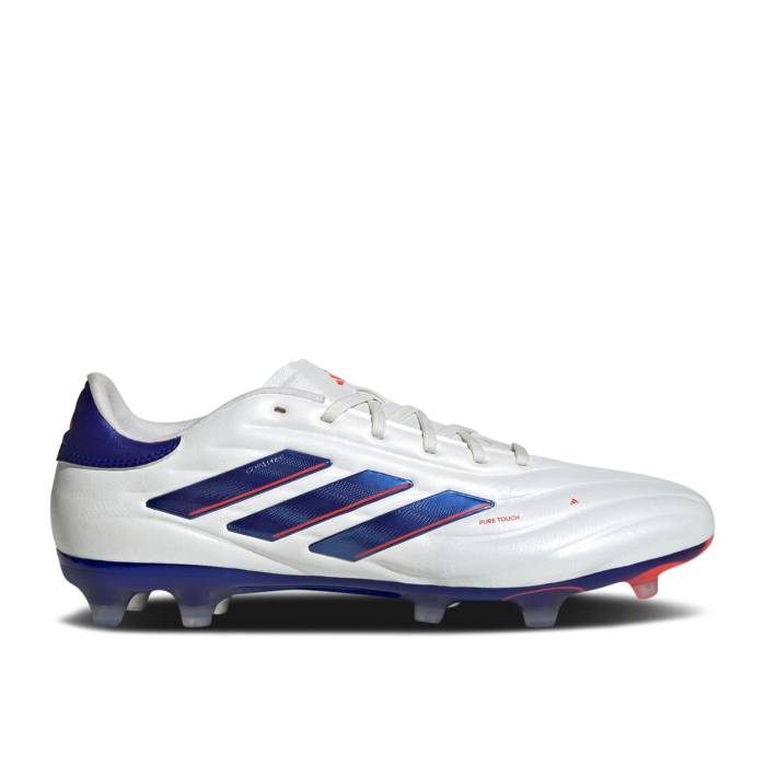 アディダス Adidas 【 Copa Pure 2 Pro Fg \u0027Advancement Pack\u0027 Men Cloud White/Lucid Blue/Solar Red 】 純然たる 労働者階級 メンズ 白いこと 白いこと 青味 青み Red 赤・赤いこと