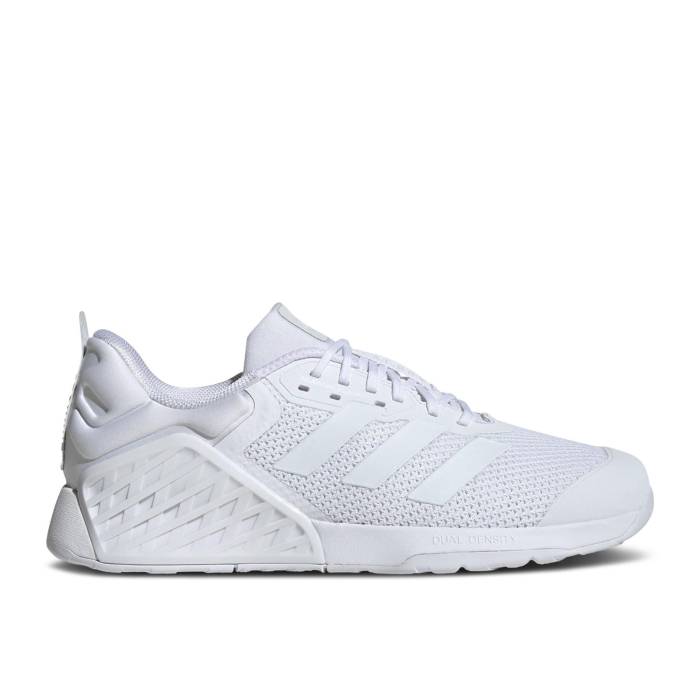 アディダス Adidas 【 Dropset 3 \u0027Crystal White\u0027 Men Cloud White/Crystal White/Crystal White 】 メンズ 白いこと 白いこと