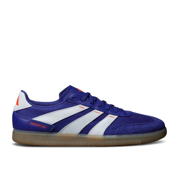 アディダス Adidas 【 Predator 24 League Low Freestyle \u0027Advancement Pack\u0027 Men Lucid Blue/Cloud White/Solar Red 】 プレデター 無償性表現スタイル メンズ 青み 青色 白いこと 白いこと Red 赤・赤いこと
