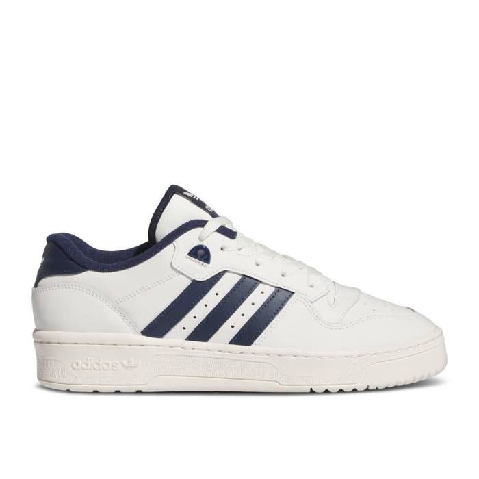 アディダス Adidas 【 Rivalry Low 'White Night Indigo' Men Core White/Night Indigo/Off White 】 ナイト メンズ コア 白色 ホワイト ナイト 藍色・インディゴ|スニケス