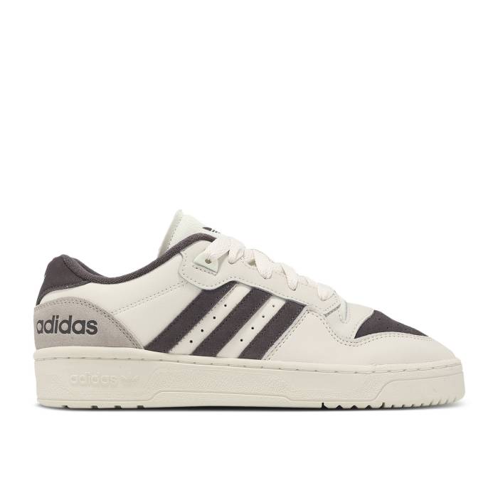 アディダス Adidas 【 Rivalry Low 'Ivory Charcoal' Men Ivory/Charcoal/Putty Grey 】 メンズ アイボリー チャコール 灰色 グレー