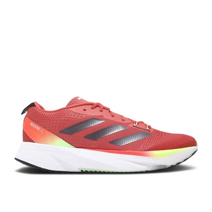 アディダス Adidas 【 Adizero Sl Ekiden Pack Men Preloved Scarlet/Aurora Metallic/Solar Red 】 アディゼロ メンズ Red 赤・レッド