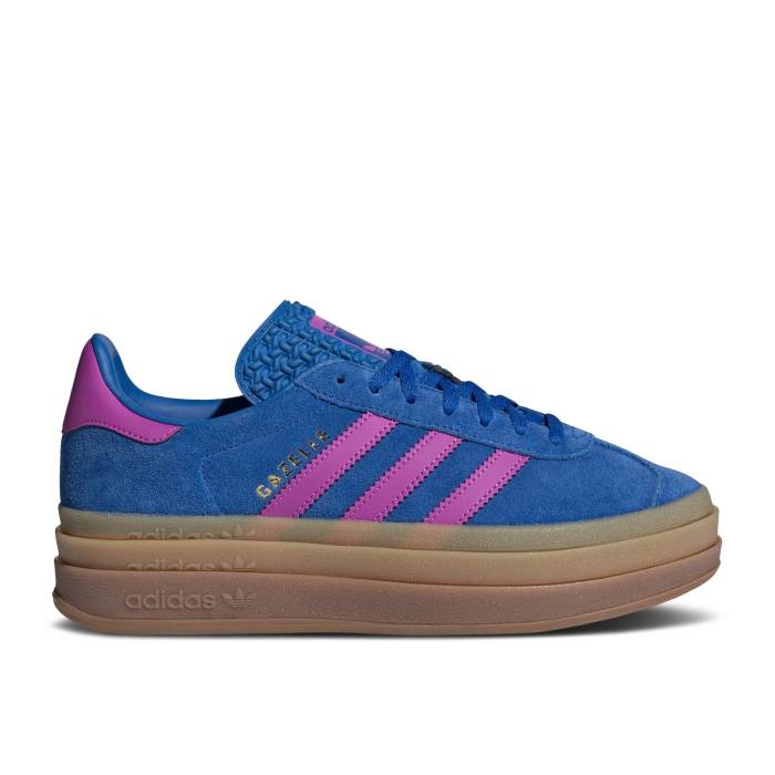 アディダス Adidas 【 Wmns Gazelle Bold \u0027Blue Purple Burst\u0027 Women Blue/Purple Burst/Blue 】 ガゼル Purple 紫・パープル レディース 青み 青色 Purple 紫・パープル 張りさける
