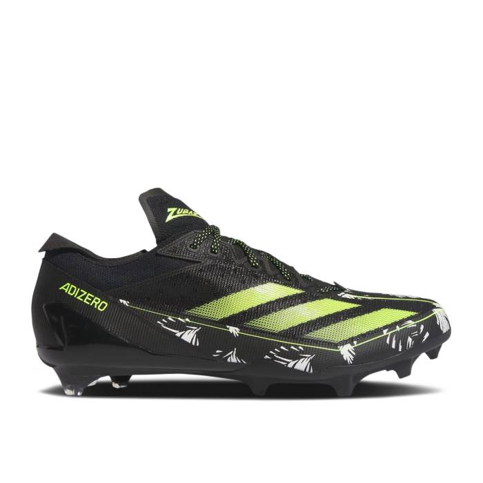 アディダス Adidas 【 Zubaz X Adizero Electric \u0027Black Solar Yellow Leaves\u0027 Men Core Black/Team Solar Yellow/Cloud White 】 アディゼロ yellow 黄味がかった・黄色 メンズ 中核グループ 黒いこと 黒いこと Team 野球クラブ yellow 黄味がかった・黄色
