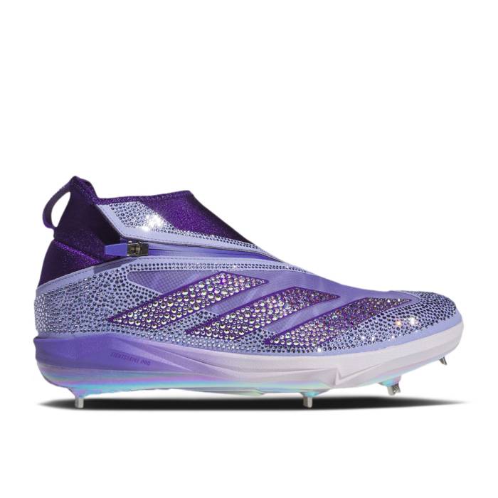 アディダス Adidas 【 Swarovski X Adizero Impact+ \u0027Light Purple\u0027 Men Light Purple/Team Collegiate Purple/Ice Lavender 】 アディゼロ メンズ Purple 紫・パープル Team 野球クラブ