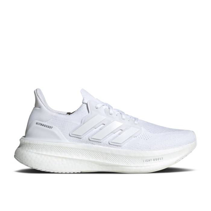 アディダス Adidas 【 Ultraboost 5 'Triple White' Men Cloud White/Cloud White/Crystal White 】 メンズ 白色 ホワイト