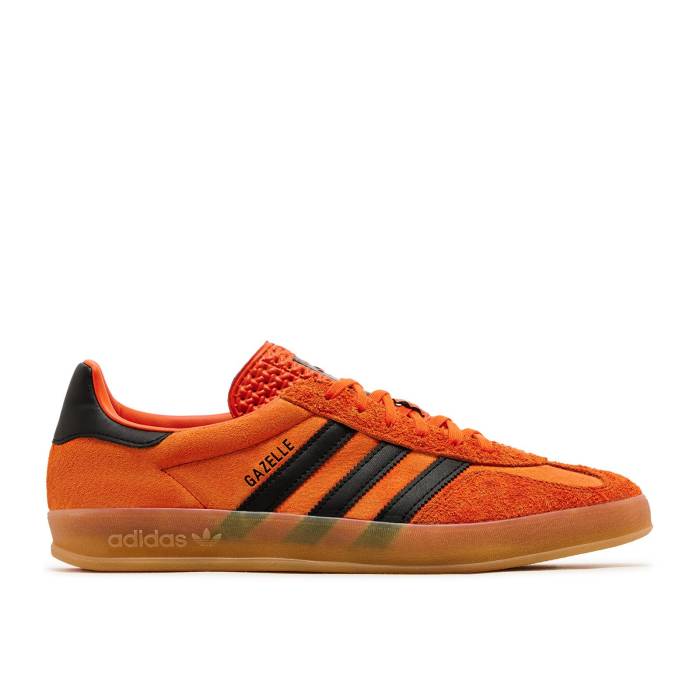 アディダス Adidas 【 Gazelle Indoor 'Orange Gum' Men Orange/Core Black/Gum 】 ガゼル メンズ orange 橙・オレンジ コア 黒色 ブラック